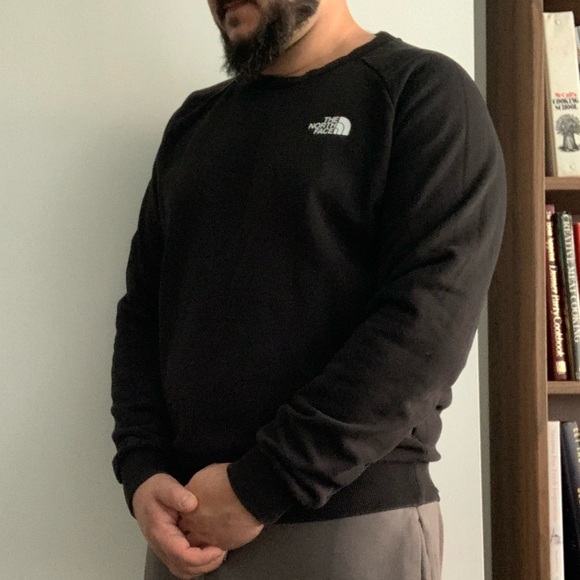 Black long sleeve sweatshirt The North Face size L - Picture 10 of 11